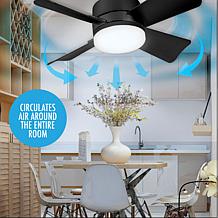 Bell+Howell 5-Speed Socket Ceiling Fan and Light