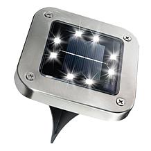 Bell+Howell 8-pack Deluxe Square Solar Disk Lights