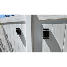 Bell+Howell Color-Changing Solar Wall Light - Set of 2