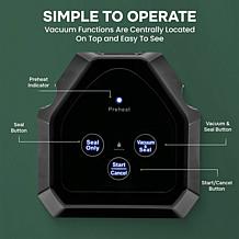 Bell+Howell InstaSeal Upright Bag Vacuum Sealer with Bags