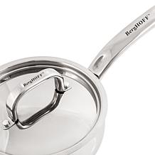 Belly Shape 18/10 Stainless Steel 6.25" Sauce Pan with SS Lid, 1.5qt.