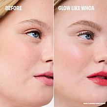 Benefit Cosmetics Glow-La-La Powder Highlight and Brush Set