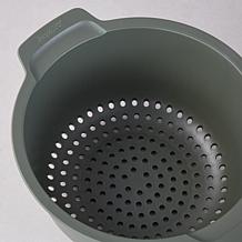 BergHOFF 3-piece Mixing Bowls and Colander Set in Green