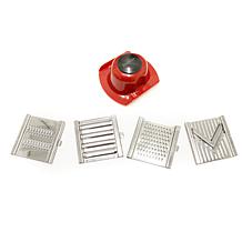 BergHOFF 6pc Multi Slicer Pro Mandoline in Red