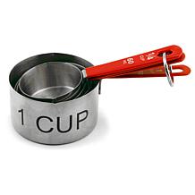 Berghoff 7pc 18/10 SS Bake Set: 3pc Whisk Set & 4pc Measuring Cup Set