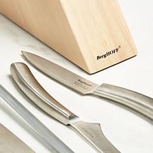 BergHOFF Concavo 8-piece Stainless Steel Knife Set with Block