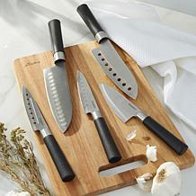Berghoff DiNA Codon 5pc Stainless Steel Santoku Set