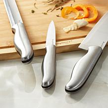 Berghoff DiNA Entity 6pc Stainless Steel Knife Block Set