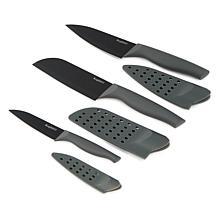 Berghoff DiNA Vector Nonstick Stainless Steel 3Pc Knife Set