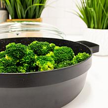 BergHOFF Gem 11" 5-Quart Non-Stick Covered Two-Handle Saute Pan