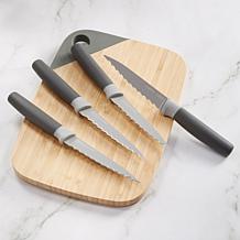 BergHOFF Leo 4-pack 5" Stainless Steel Gray Steak Knife Set