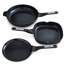 Berghoff Leo Phantom 3pc Nonstick Ceramic Cookware Set, Recycled