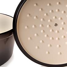 Berghoff Neo 5pc Cast Iron Set: Cov Dutch Ovens & Fry Pan, Oyster