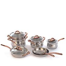 BergHOFF Ouro Gold 18/10 Stainless Steel 6.25" Covered Saucepan