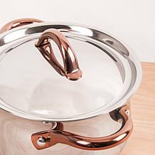 BergHOFF Ouro Gold 18/10 Stainless Steel 9.5" Covered Dutch Oven