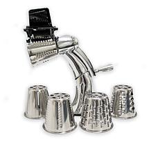 BergHOFF Tabletop Rotary Vegetable Cutter with 5 Cones