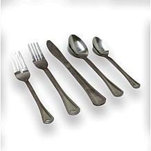 BergHOFF Two-Tone Matte 20pc Flatware Set 18/0 SS, Service for 4
