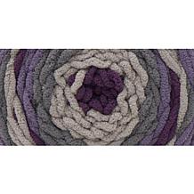 Bernat Blanket Stripes Yarn - Eggplant