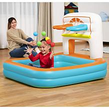 Bestway Kick 'N Swish 3-in-1 Multi-Use 47" x 42" x 33" Ball Pit