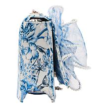 Betsey Johnson Faux Pearl-Trimmed Bow Crossbody Bag