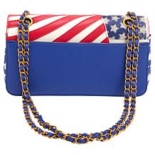 Betsey Johnson Freedom Flap Convertible Crossbody Bag