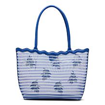 Betsey Johnson Mesh-in' Around Lemon Tote