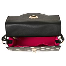 Betsey Johnson Miss Connection Polka Dot Phone Crossbody Handbag