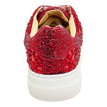 Betsey Johnson Reily Rhinestone Platform Sneaker