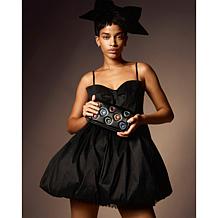 Betsey Johnson Rise to the Occasion Bejeweled Crossbody Handbag