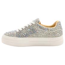 Betsey Johnson Sidny Rhinestone or Faux Pearl Platform Sneaker