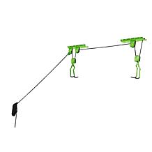 Bike Lane Bike Hoist with Overhead Pulley System 2-Pack