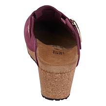 Birkenstock Fanny Suede Wedge - Berry Crush