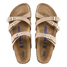 Birkenstock Franca Sandcastle Nubuck Leather Sandal