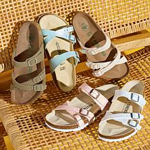 Birkenstock Franca Textured Slide Sandal