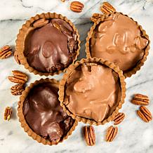 Bitoy's Sweet Treats 4-pack Dark & Milk Chocolate Pecan Turtles