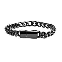 Black Cuban Chain Bracelet
