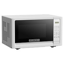 Black+Decker EM031MFOP2 1.1-Cu. Ft. Microwave, White