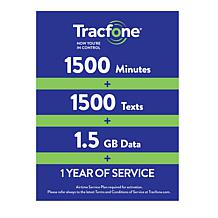BLU View 6.5" 5G Tracfone w/1500 Talk/Text/Data for 365 Days