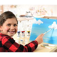 Bob Ross for Kids Happy Lessons in a Box, Acrylic Painting Kit