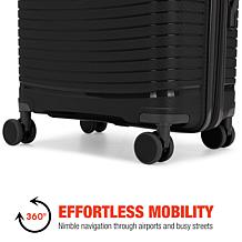 Bobcat Trencher 3 Piece Expandable Hardside Luggage Set with TSA Lock