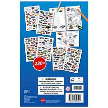 book n app Color and Sticker Fun Hot Wheels Spiralbound Book