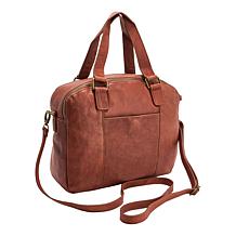 Born Bonvini Leather Satchel Handbag