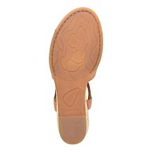 Born® Peral Leather Cork Wedge Sandal