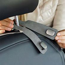 Boundless Dual Suede Headrest Hooks - Set of 4
