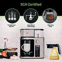 Braun MultiServe Plus Drip Coffee Maker - Stainless Steel
