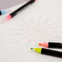 Brea Reese Dual-Tip Dot Markers 12ct with 24 Colors