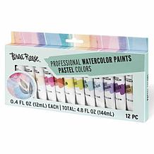 Brea Reese Professional Watercolor Paint Set - Pastels - 12-Piece