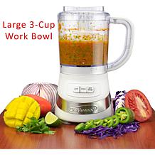 Brentwood 3 Cup Food Processor - White