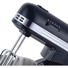 Brentwood 5-Speed Stand Mixer, Stainless Steel Mixing Bowl - Black