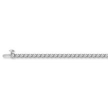 Bright Halo Lab Grown Diamond 2ctw Tennis Bracelet